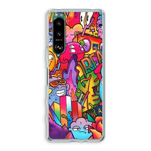 CaseCompany Dreams: Sony Xperia 5 III Transparant Hoesje