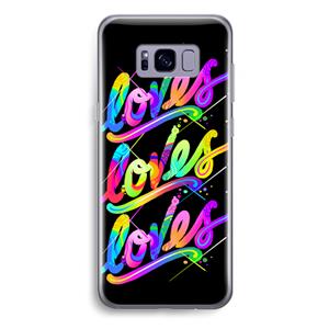 CaseCompany Loves: Samsung Galaxy S8 Plus Transparant Hoesje