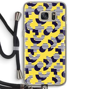 8-bit N°3: Samsung Galaxy S7 Transparant Hoesje met koord