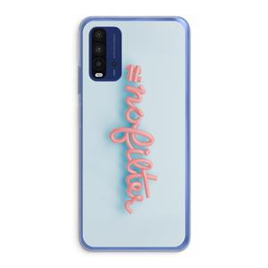 CaseCompany nofilter: Xiaomi Redmi 9T Transparant Hoesje