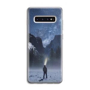 CaseCompany Wanderlust: Samsung Galaxy S10 4G Transparant Hoesje