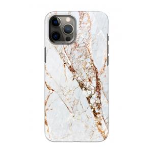 CaseCompany Goud marmer: Volledig geprint iPhone 12 Hoesje
