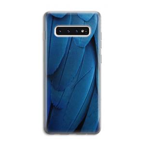 CaseCompany Pauw: Samsung Galaxy S10 4G Transparant Hoesje