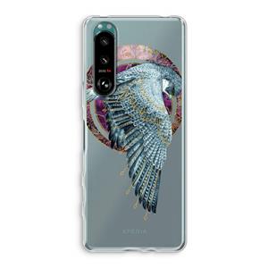CaseCompany Golden Falcon: Sony Xperia 5 III Transparant Hoesje