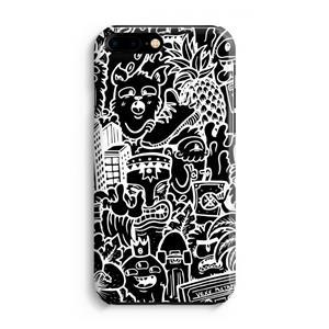 CaseCompany Vexx Black Mixtape: iPhone 8 Plus Volledig Geprint Hoesje