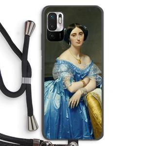 CaseCompany Eleonore: Xiaomi Redmi Note 10 5G Transparant Hoesje met koord