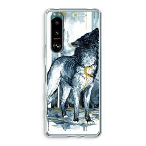CaseCompany Bleeding Soul: Sony Xperia 5 III Transparant Hoesje
