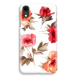 CaseCompany Roosjes: iPhone XR Volledig Geprint Hoesje