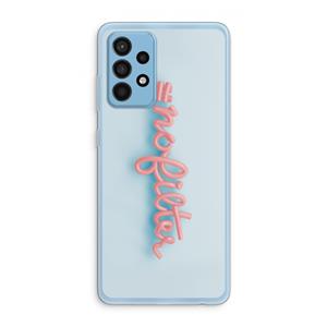 CaseCompany nofilter: Samsung Galaxy A52 Transparant Hoesje