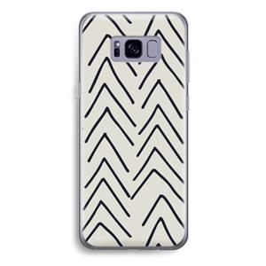 CaseCompany Marrakech Arrows: Samsung Galaxy S8 Plus Transparant Hoesje