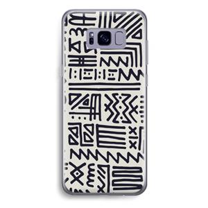 CaseCompany Marrakech print: Samsung Galaxy S8 Plus Transparant Hoesje