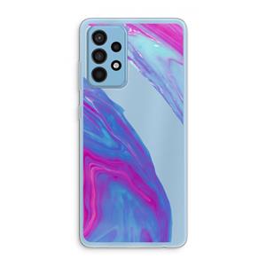 CaseCompany Zweverige regenboog: Samsung Galaxy A52 Transparant Hoesje