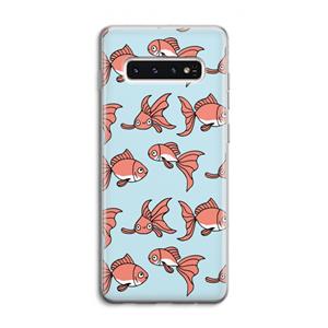 CaseCompany Blub: Samsung Galaxy S10 4G Transparant Hoesje