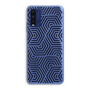 CaseCompany Magic pattern: Xiaomi Redmi 9T Transparant Hoesje