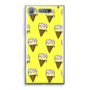 CaseCompany Isjes: Sony Xperia XZ1 Transparant Hoesje