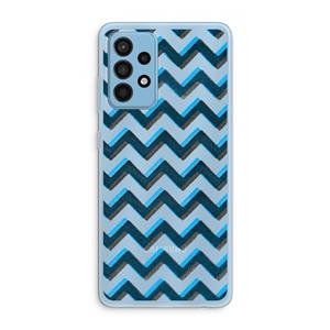CaseCompany Onderbroken lijn: Samsung Galaxy A52 Transparant Hoesje