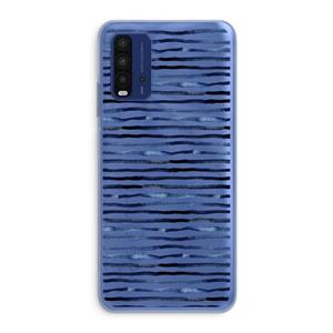 CaseCompany Verrassende lijnen: Xiaomi Redmi 9T Transparant Hoesje