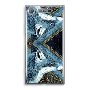 CaseCompany Golden Fox: Sony Xperia XZ1 Transparant Hoesje