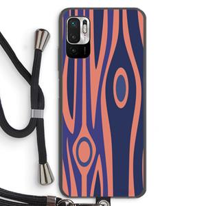 CaseCompany Bast A: Xiaomi Redmi Note 10 5G Transparant Hoesje met koord