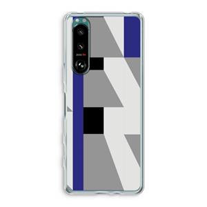 CaseCompany Gestalte 2: Sony Xperia 5 III Transparant Hoesje