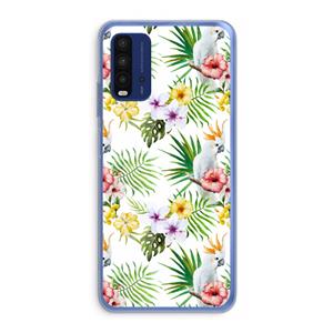 CaseCompany Gele kuif: Xiaomi Redmi 9T Transparant Hoesje