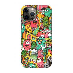 CaseCompany Vexx City: Volledig geprint iPhone 12 Hoesje
