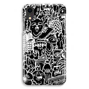 CaseCompany Vexx Black Mixtape: iPhone XR Volledig Geprint Hoesje