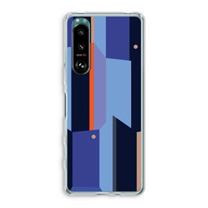 CaseCompany Gestalte 3: Sony Xperia 5 III Transparant Hoesje