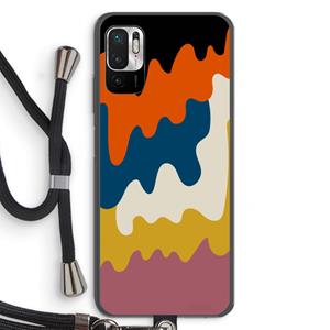 CaseCompany Baar A: Xiaomi Redmi Note 10 5G Transparant Hoesje met koord