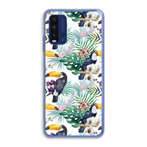 CaseCompany Tukans: Xiaomi Redmi 9T Transparant Hoesje