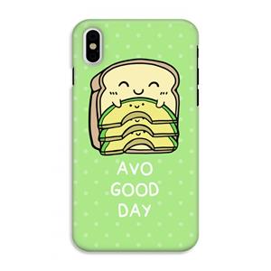 CaseCompany Avo Good Day: iPhone X Tough Case