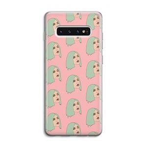 CaseCompany King Kylie: Samsung Galaxy S10 4G Transparant Hoesje