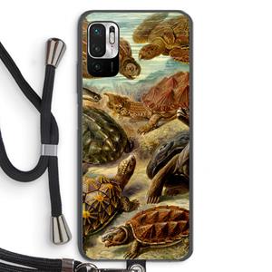 CaseCompany Haeckel Chelonia: Xiaomi Redmi Note 10 5G Transparant Hoesje met koord