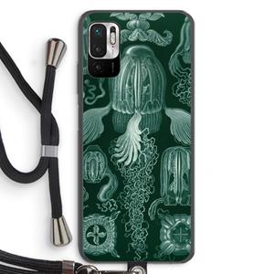 CaseCompany Haeckel Cubomedusae: Xiaomi Redmi Note 10 5G Transparant Hoesje met koord