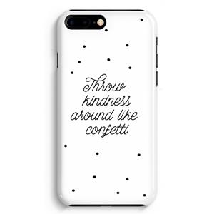 CaseCompany Confetti: iPhone 8 Plus Volledig Geprint Hoesje