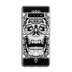 CaseCompany Seek & Destroy: Samsung Galaxy S10 4G Transparant Hoesje