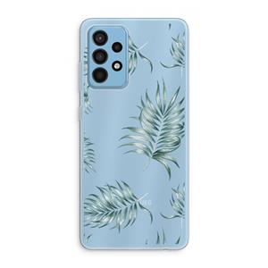 CaseCompany Simple leaves: Samsung Galaxy A52 Transparant Hoesje
