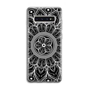 CaseCompany Roses Are Red: Samsung Galaxy S10 4G Transparant Hoesje