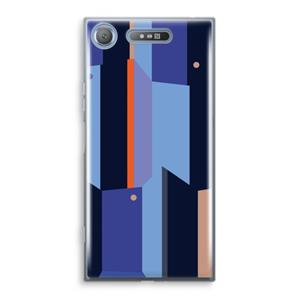 CaseCompany Gestalte 3: Sony Xperia XZ1 Transparant Hoesje