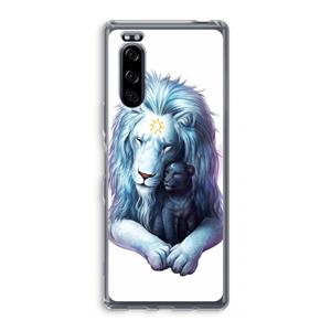CaseCompany Child Of Light: Sony Xperia 5 Transparant Hoesje