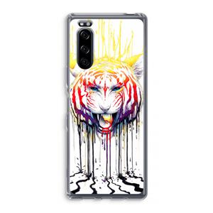 CaseCompany Fading: Sony Xperia 5 Transparant Hoesje