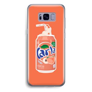 CaseCompany S(peach)less: Samsung Galaxy S8 Plus Transparant Hoesje