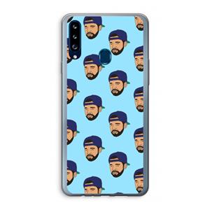 CaseCompany Drake Away: Samsung Galaxy A20s Transparant Hoesje