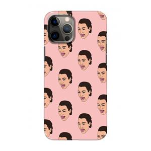 CaseCompany Ugly Cry Call: Volledig geprint iPhone 12 Hoesje
