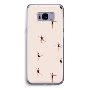 CaseCompany Dancing #1: Samsung Galaxy S8 Plus Transparant Hoesje