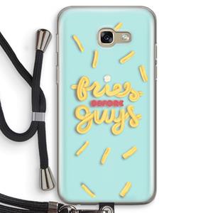 CaseCompany Always fries: Samsung Galaxy A5 (2017) Transparant Hoesje met koord
