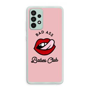 CaseCompany Badass Babes Club: Samsung Galaxy A52s 5G Transparant Hoesje