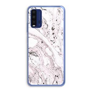 CaseCompany Mengelmoes: Xiaomi Redmi 9T Transparant Hoesje