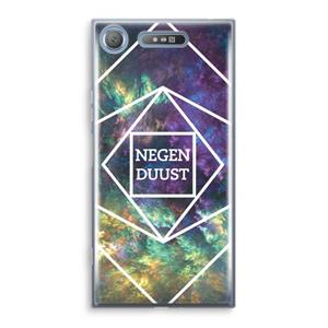 CaseCompany Negenduust ruimte: Sony Xperia XZ1 Transparant Hoesje