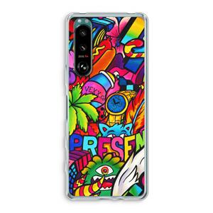 CaseCompany Represent: Sony Xperia 5 III Transparant Hoesje
